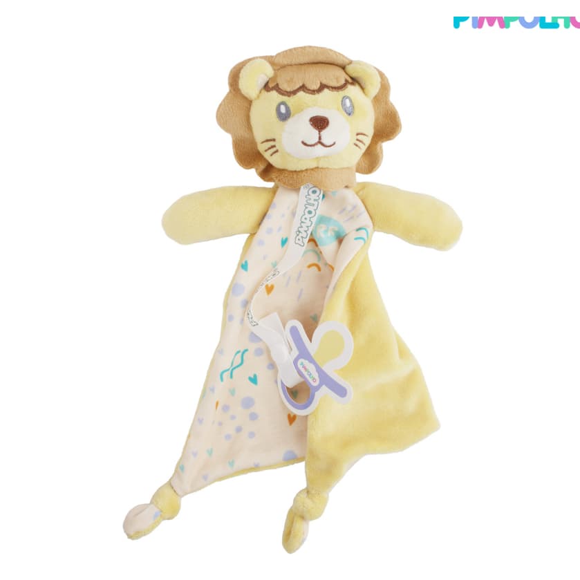 Naninha de Pelúcia para Bebê com Prendedor de Chupeta – Pimpolho
