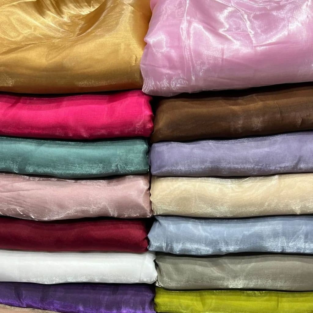 Tecido Organza cristal A partir de 3 metros ( MELHOR PREÇO )Tecido Leve e Elegante para Decoração e Artesanato