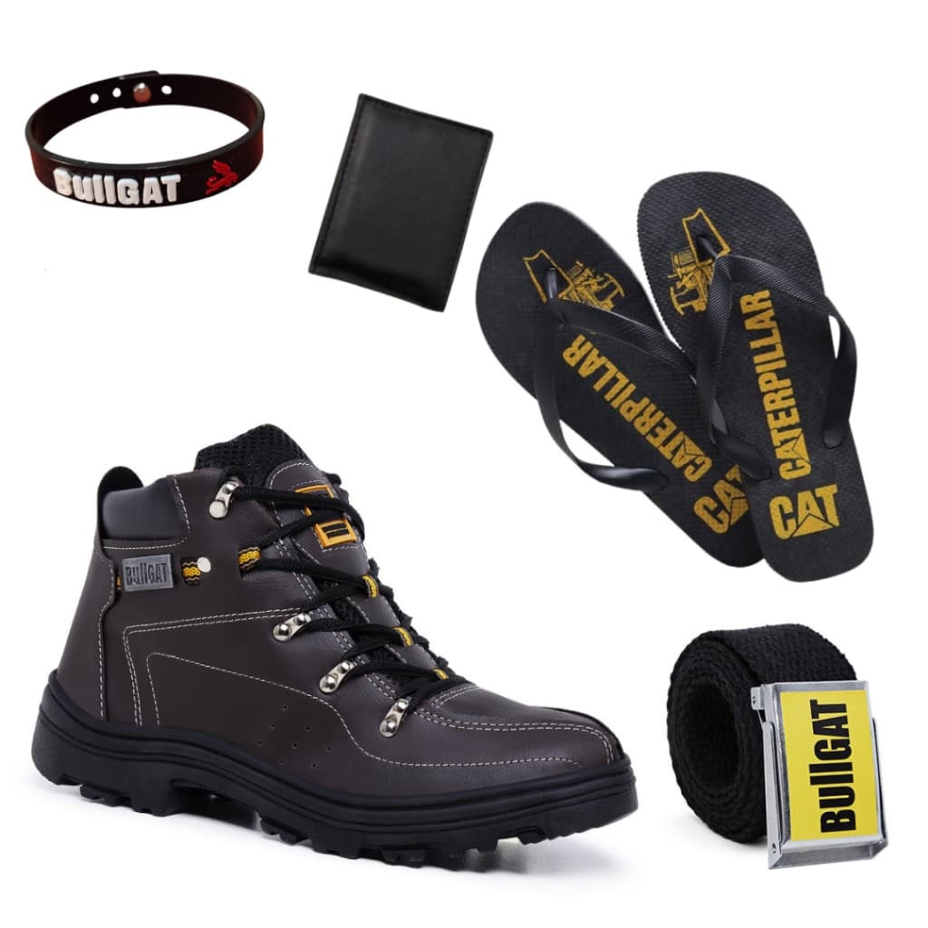 Bota Masculina Bullgat Adventure + Kit Completo Oferta