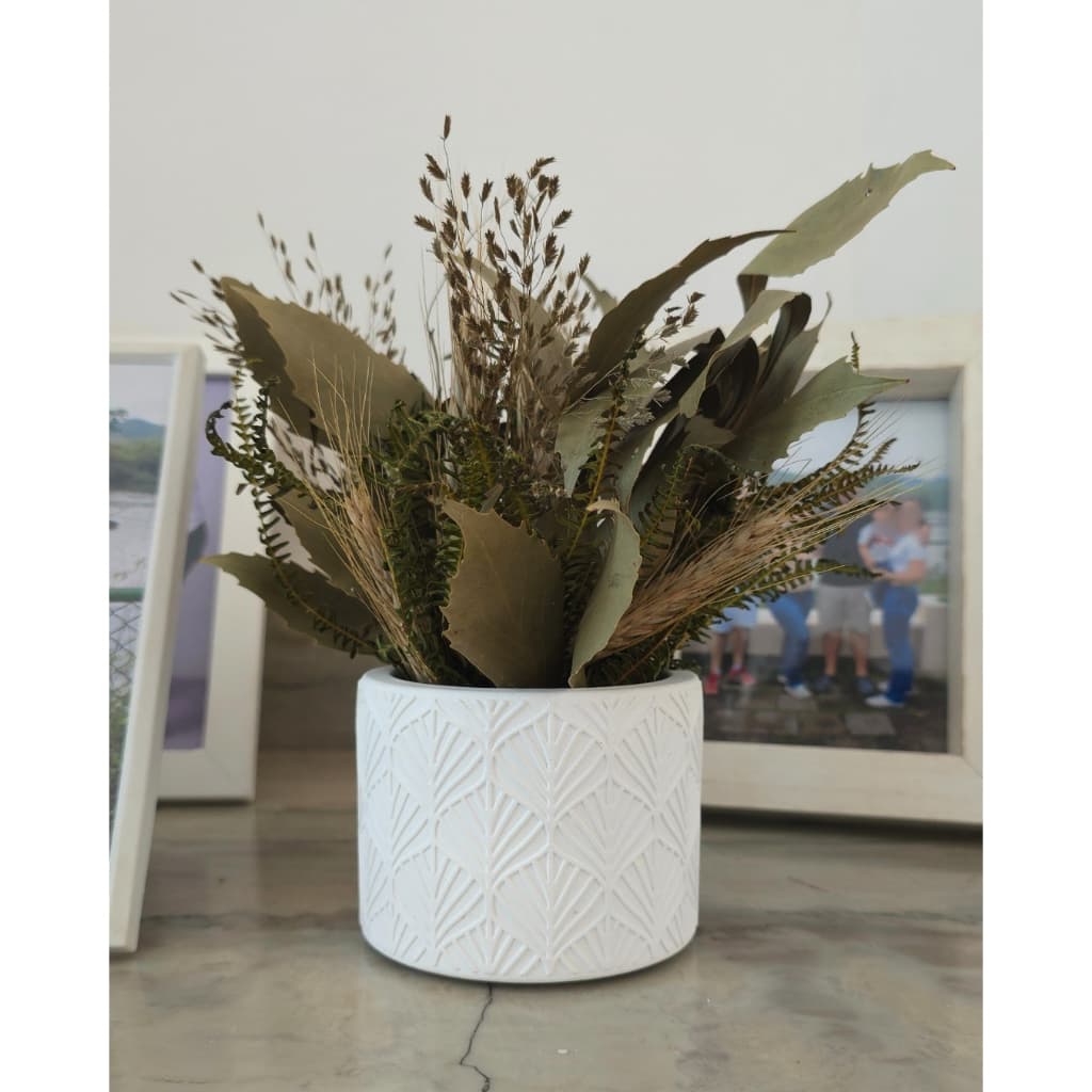 Arranjo De Flores Secas Decorativo Vaso Estados Amazonas