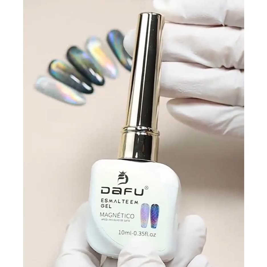 Esmalte em Gel Cat Eye Magnético Dafu 10ml Longa Duração Unhas UV LED -DF-01ESMG-5
