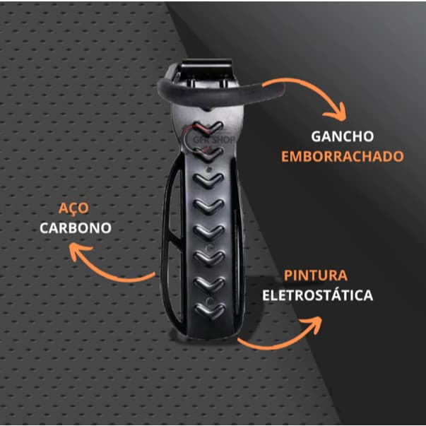 Suporte Para Bicicleta Pendente Com Gancho Resistente Parede