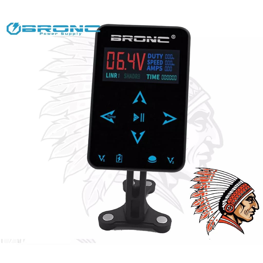 Fonte Digital Tattoo TPN-37 Colors Bronc Proffisional