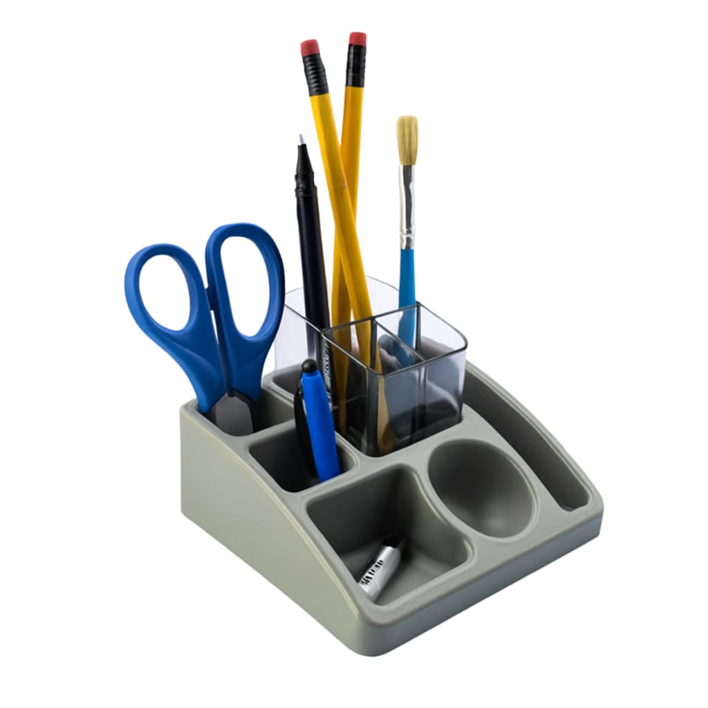 Organizador de Mesa Multiuso Porta Lápis Canetas Tesoura Escritório Home Office