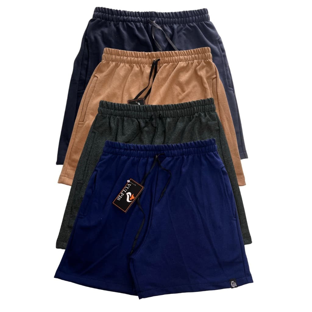 Bermuda Masculina Mauricinho Moletinho Moletom Bolso Faca Casual e Estilosa