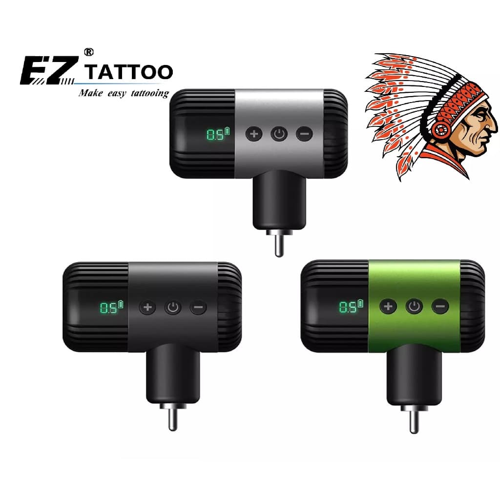 Fonte Bateria RCA ou DC EZ Tattoo Portex 1800mAh - DC