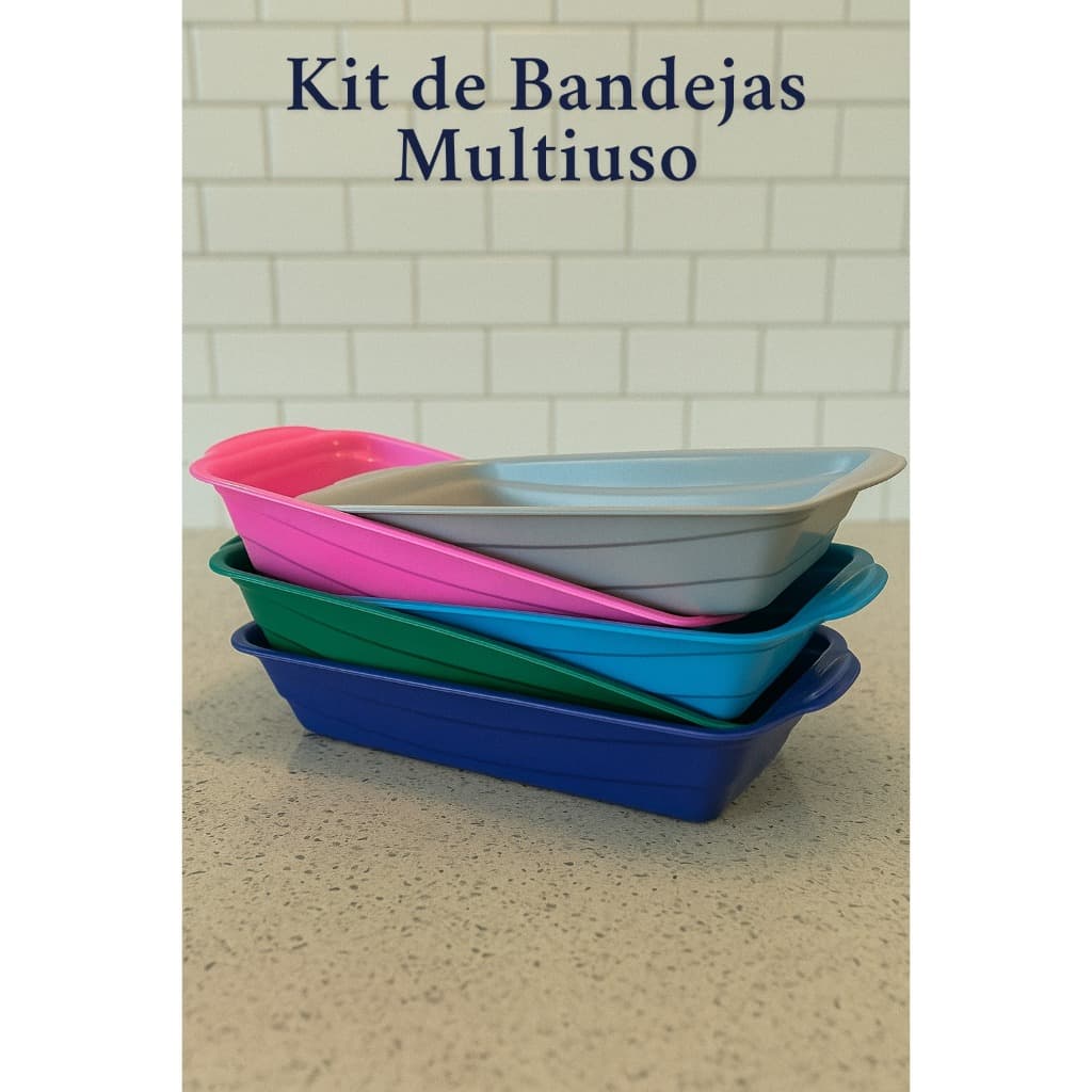 Kit 10 bandeja funda lanchonete pastel lanche salada 1500ml plástico resistente ( CORES SORTIDAS)