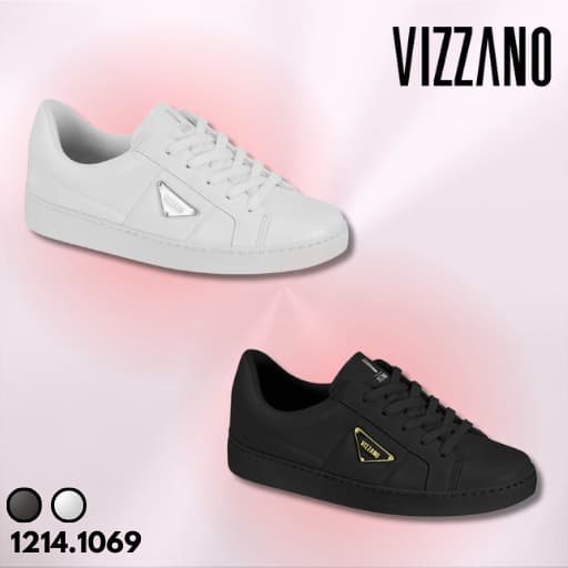 Tênis Feminino Casual Vizzano Confortável e Básico