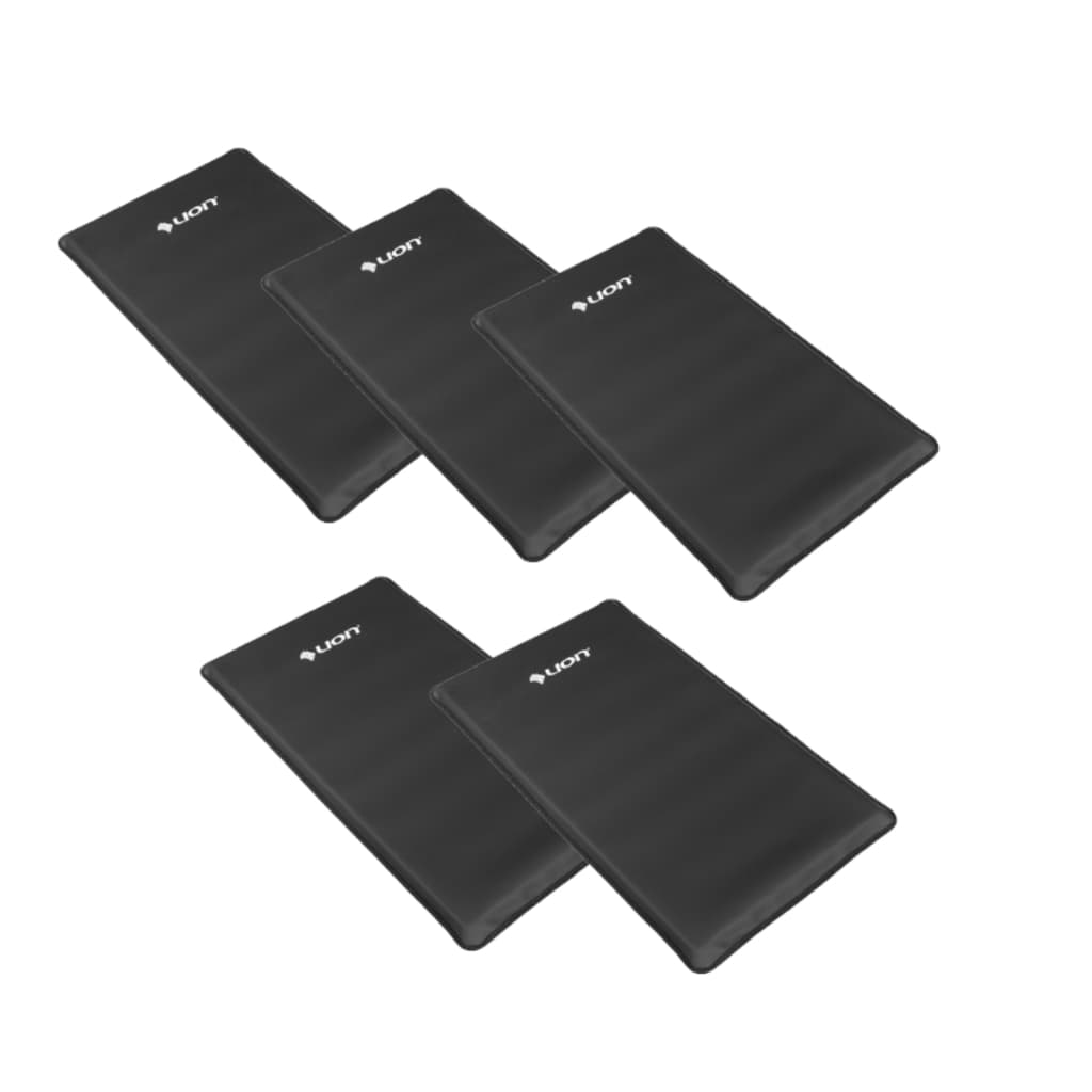 Kit 5 Colchonetes Emborrachado Impermeável Academia Yoga Pilates Treina em Casa