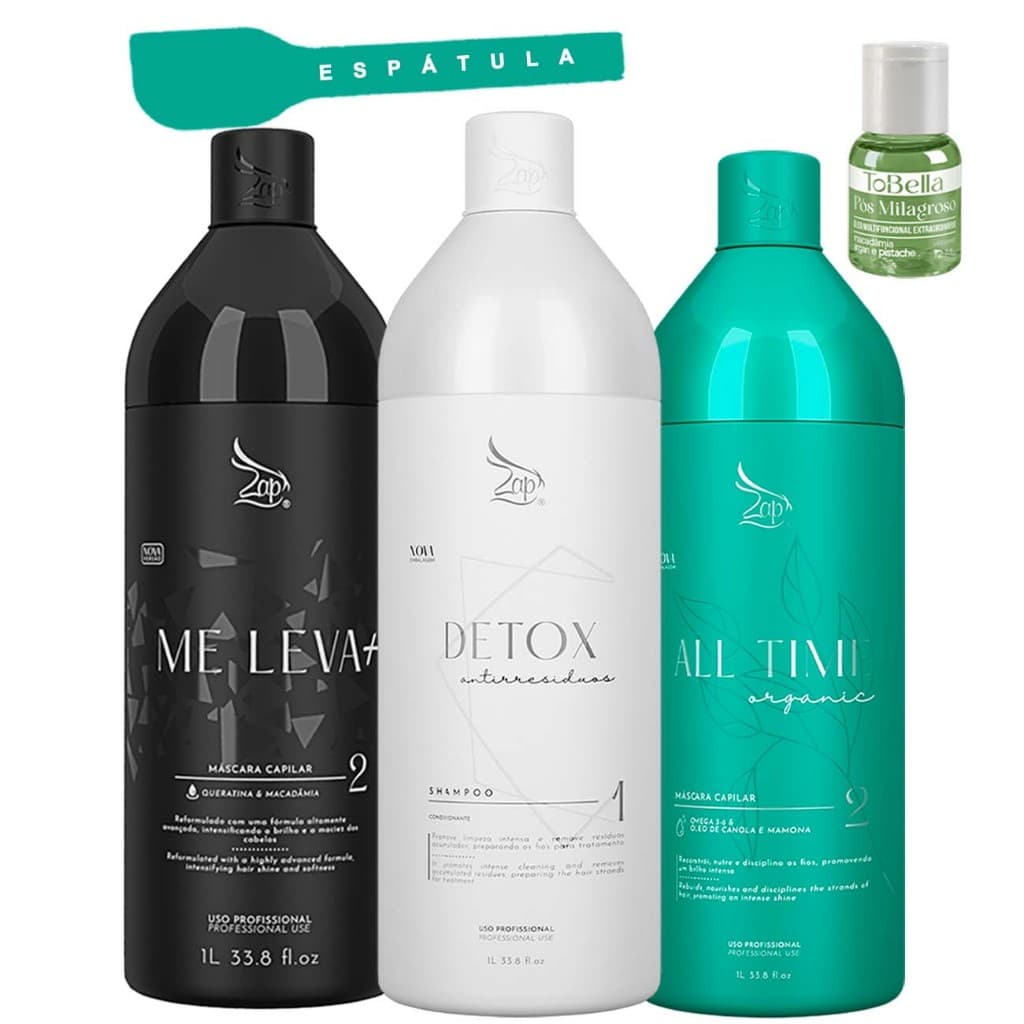 Combo Progressiva Zap Mais Vendidas All Time Organic 1l