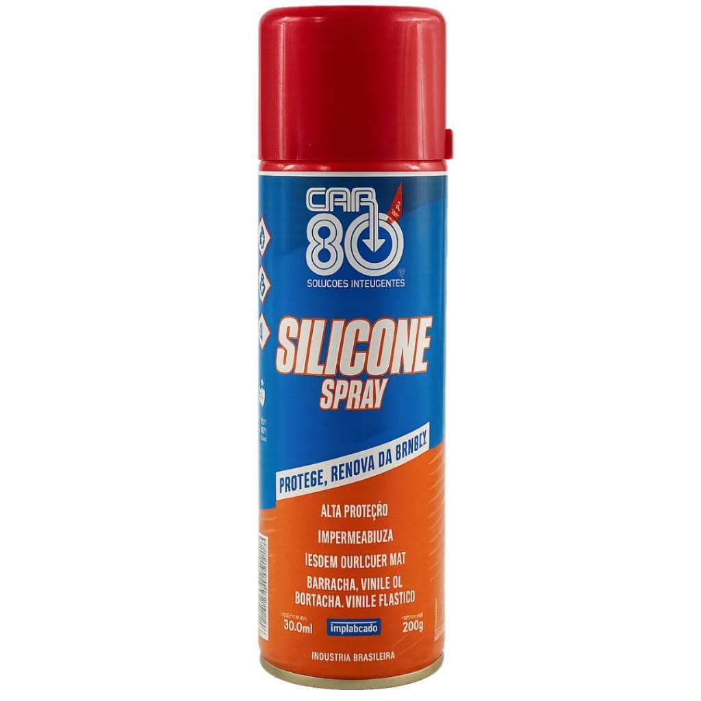 Silicone Spray Lubrificante 300ml Car80