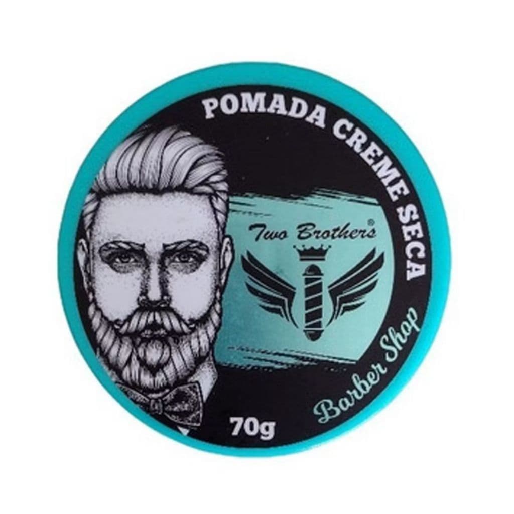 Cera/Pomada Modeladora Creme Seca 70g 10 unidades + 10 unidades Ceras/Pomadas Modeladoras Incolor 70g - TWO BROTHERS