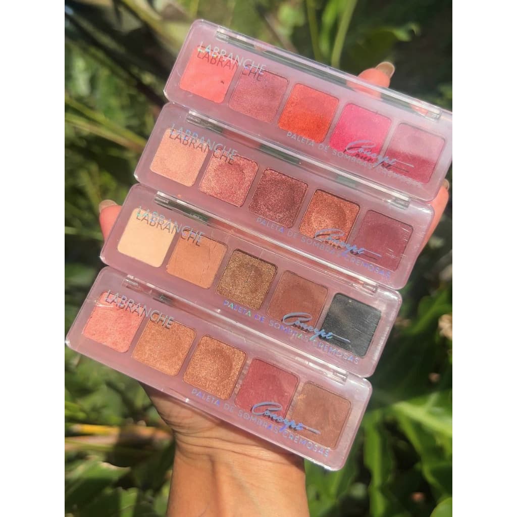 Paleta de Sombras Cremosas Labranche – Textura Macia e Alta Durabilidade LA7113