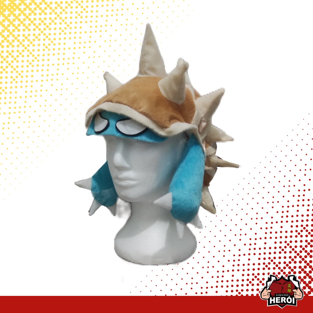 Toucas de Pelúcia League of Legends - Gorro Chapéu LOL - Personalizada - Feita à Mão - Rammus
