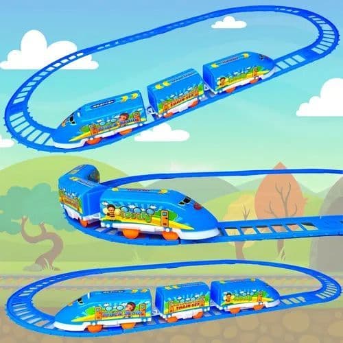 Trenzinho De Brinquedo Locomotiva Infantil Trem Colorido