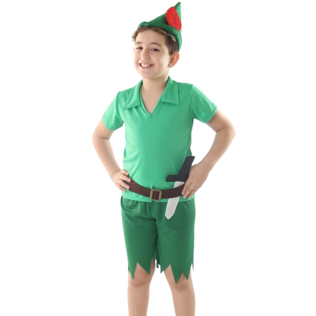 Fantasia Peter Pan Infantil Carnaval