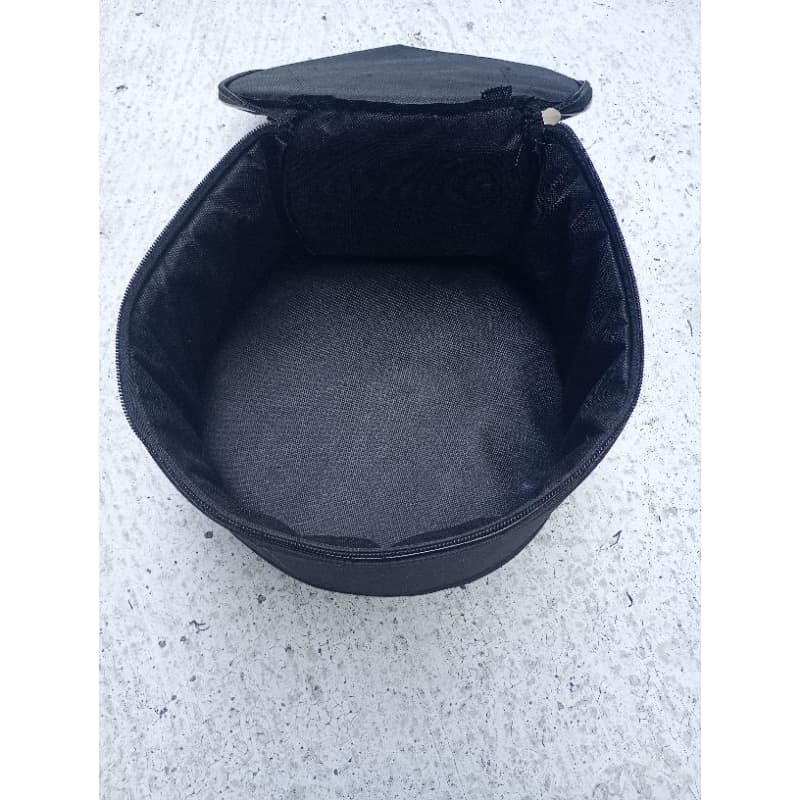 capa caixa 10"x5" com bolso grande nylon acolchoada impermeável interna  cm
