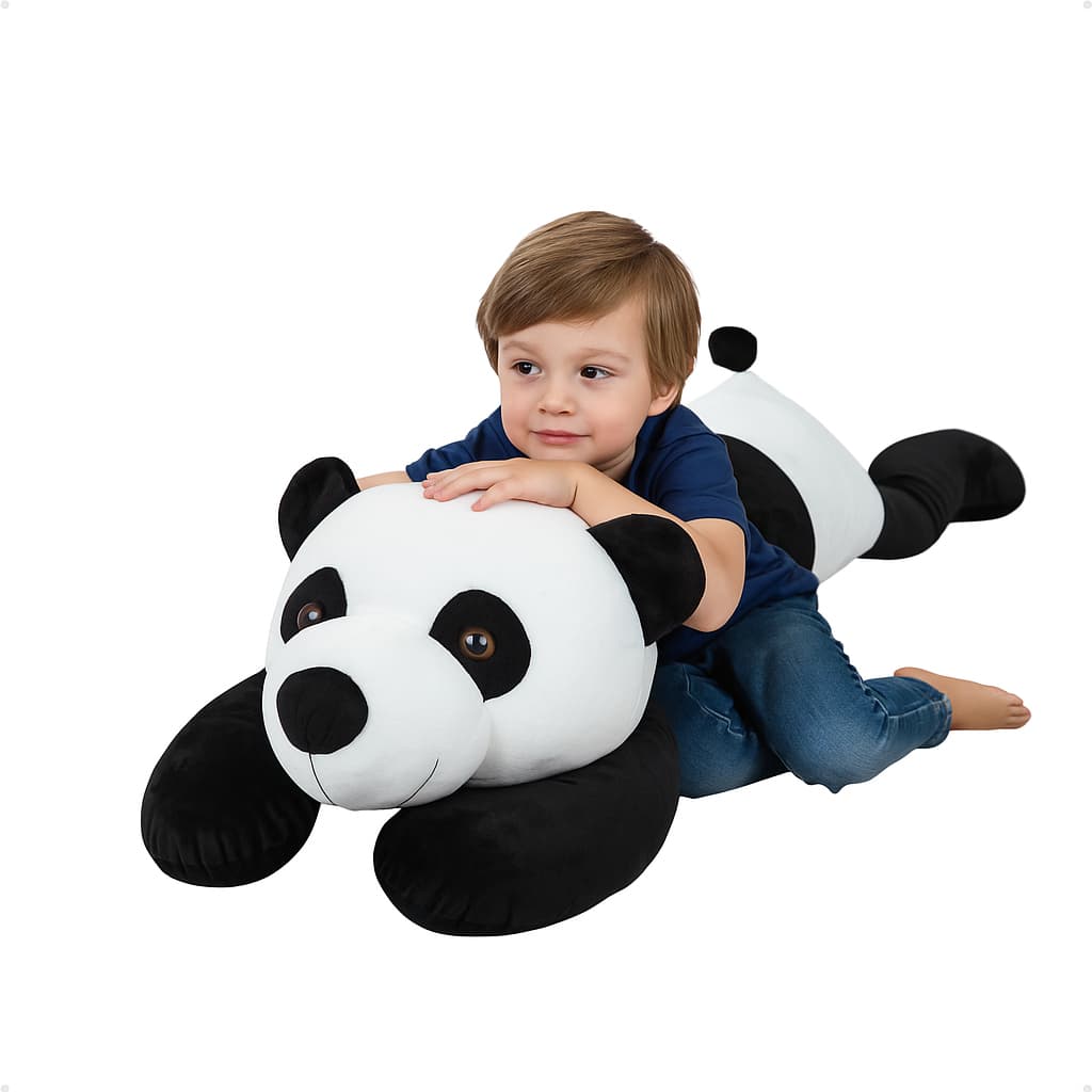 Panda Travesseiro Minhocão Corpo Almofada Nasa Conforto