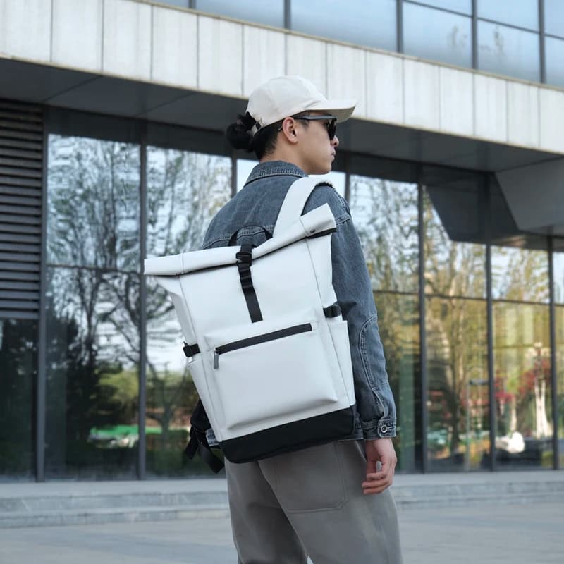Mochila Unissex Impermeavel Dobrável Casual Premium
