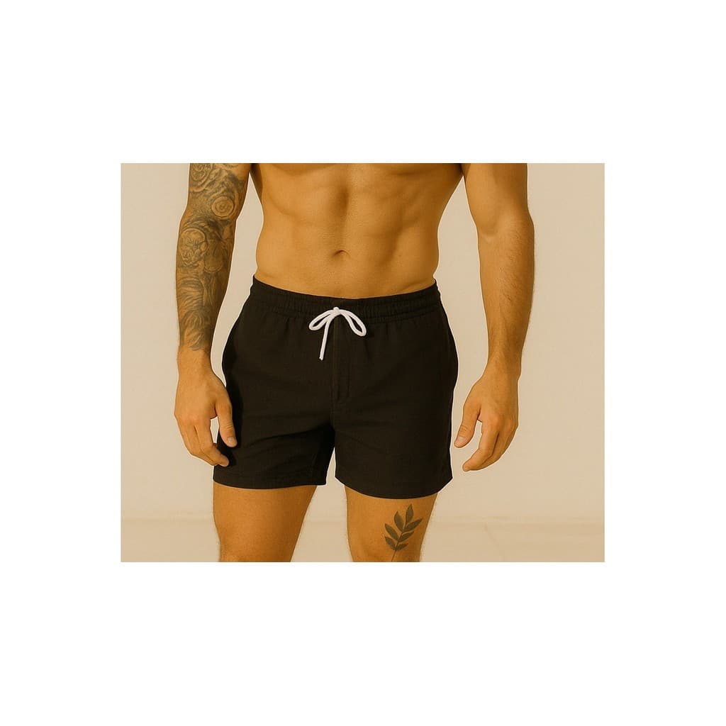 Short de Linho Bermuda Casual Masculino Mauricinho Premium