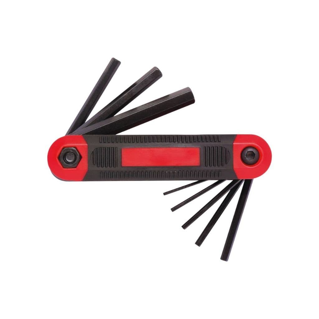 Chave Allen Tipo Canivete 8 Peças 1,5 a 8MM Resistente Duravel Pratica Uso Profissional EDA Original