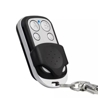 Controle Remoto Universal para Portão Elétrico Eletrônico Garagem com Chaveiro 433mhz 4 Botões
