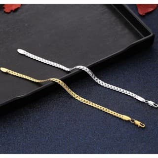 Kit Corrente colar + pulseira pingente 18k envio em 24 horas