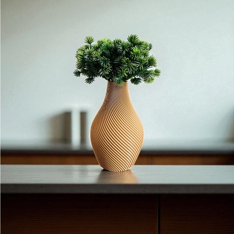 Vaso Decorativo Elegance Moderno para Plantas Artificiais Ideal para Sala Quarto Escritório e Decoração de Casa