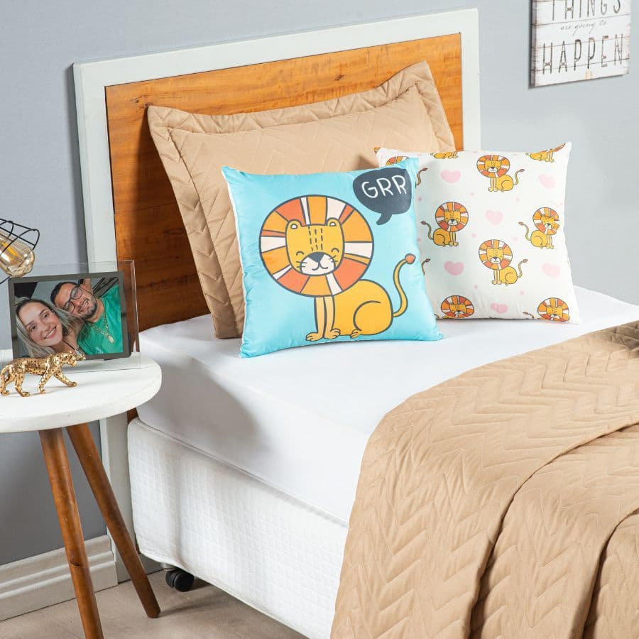 Kit 02 Capas 42cm x 42cm Lindas Estampas Decorativas Promoção Luxos