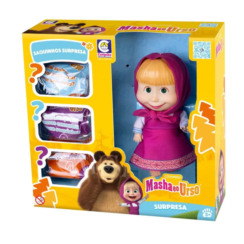 BONECA MASHA SURPRESA