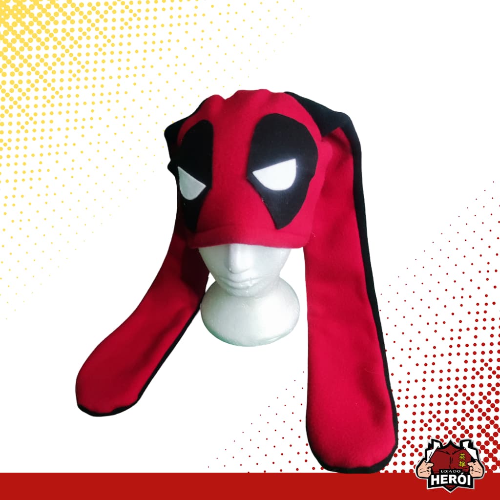 Toucas de Pelúcia DeadPool - Gorro Chapéu  - Personalizada
