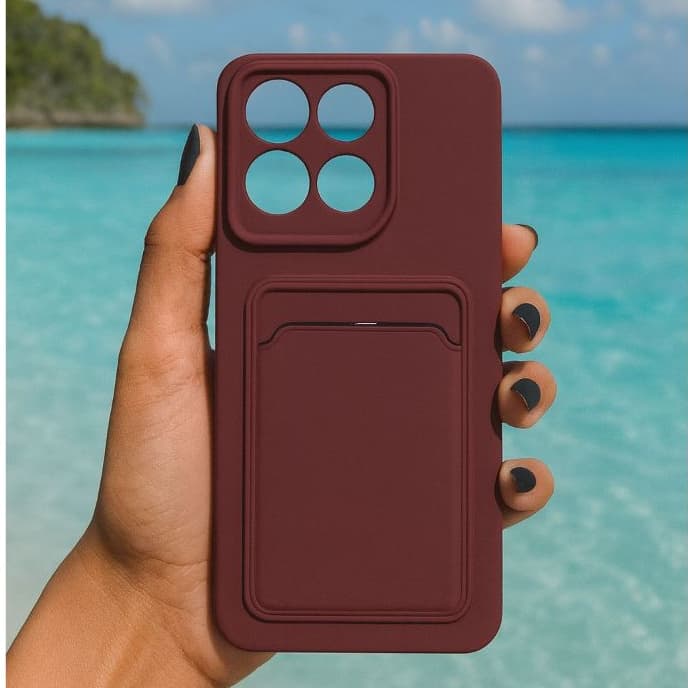Capinha de Celular Porta Cartão Para MOTO G05,G15,G35,G55,G75,G85