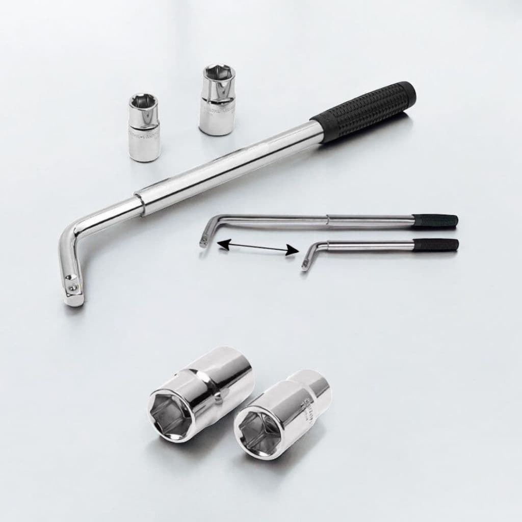 Chave De Roda L 17 19 21 23mm Telescópica Extensiva