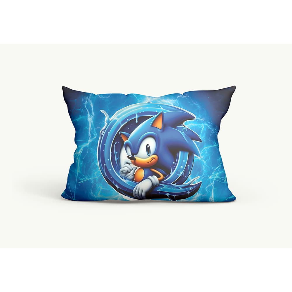 FRONHA CAPA PARA TRAVESSEIRO INFANTIL SONIC  AVULSO - TAMANHO 70X50