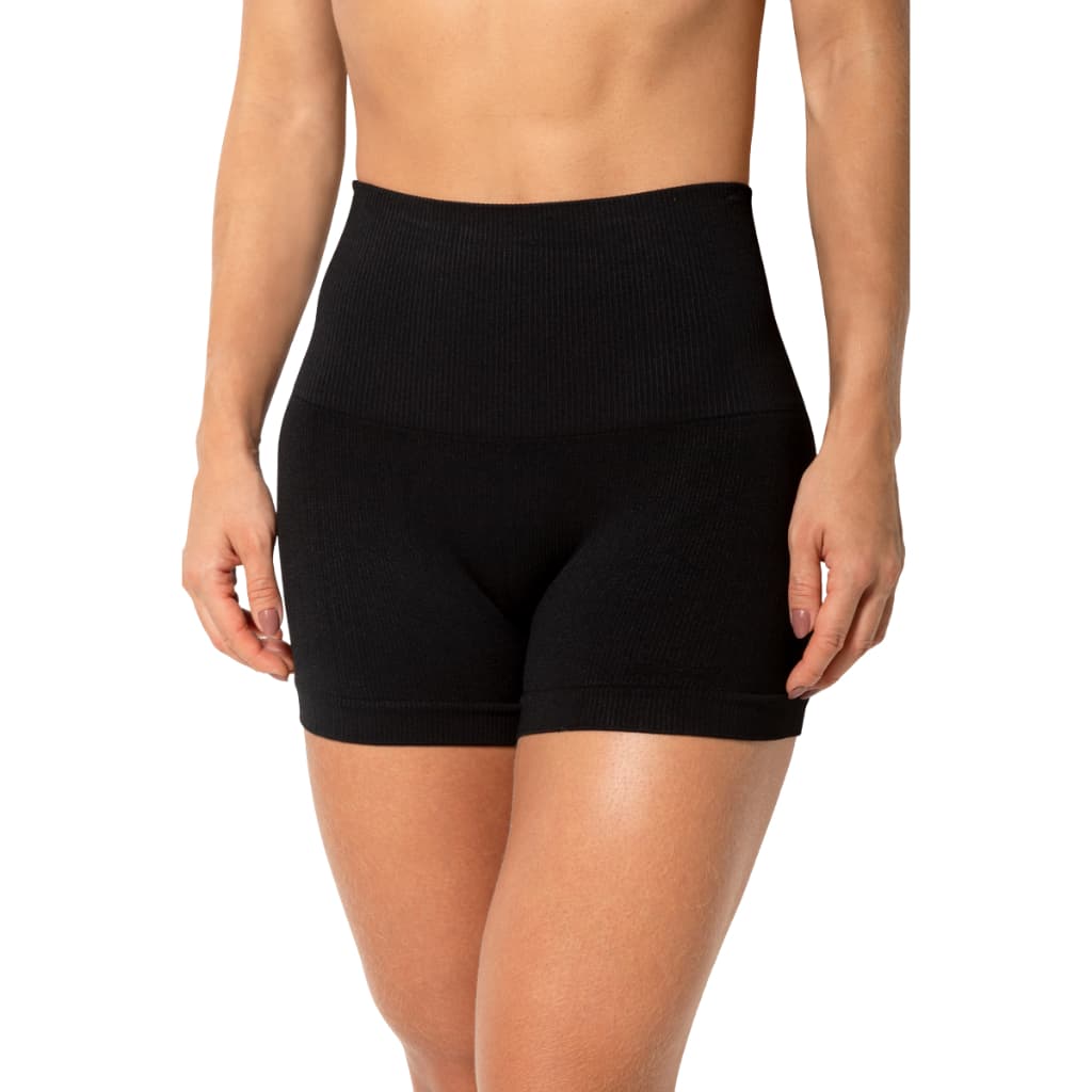 Short Canelado Esportivo Sem Costura Feminino Poliamida Academia Bermuda Trifil