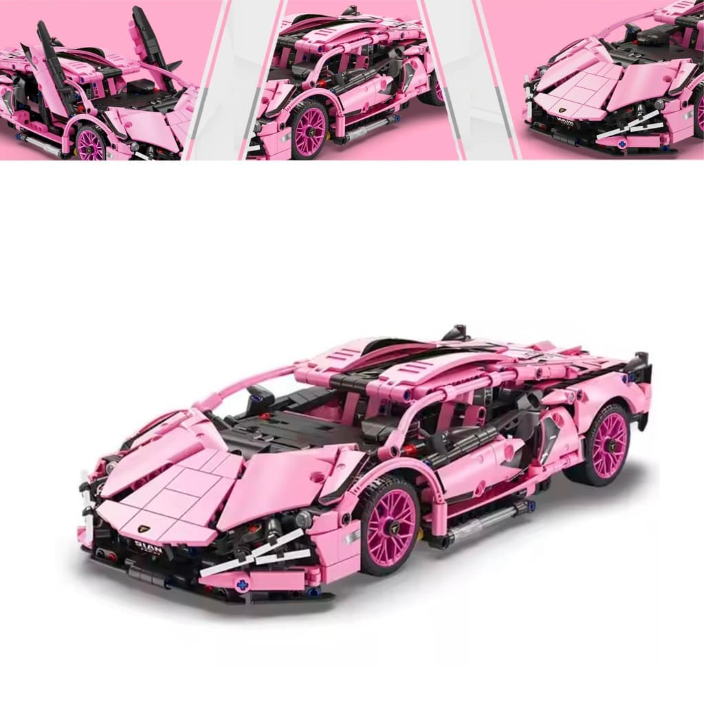 Supercarro de Montar FKP-37 1280 Peças Escala 1:14 Portas Tesoura 14+ anos Promoção