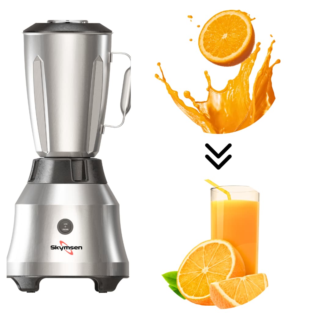 Liquidificador Industrial Skymsen Li1.5 Copo Inox 18.000rpm Inox