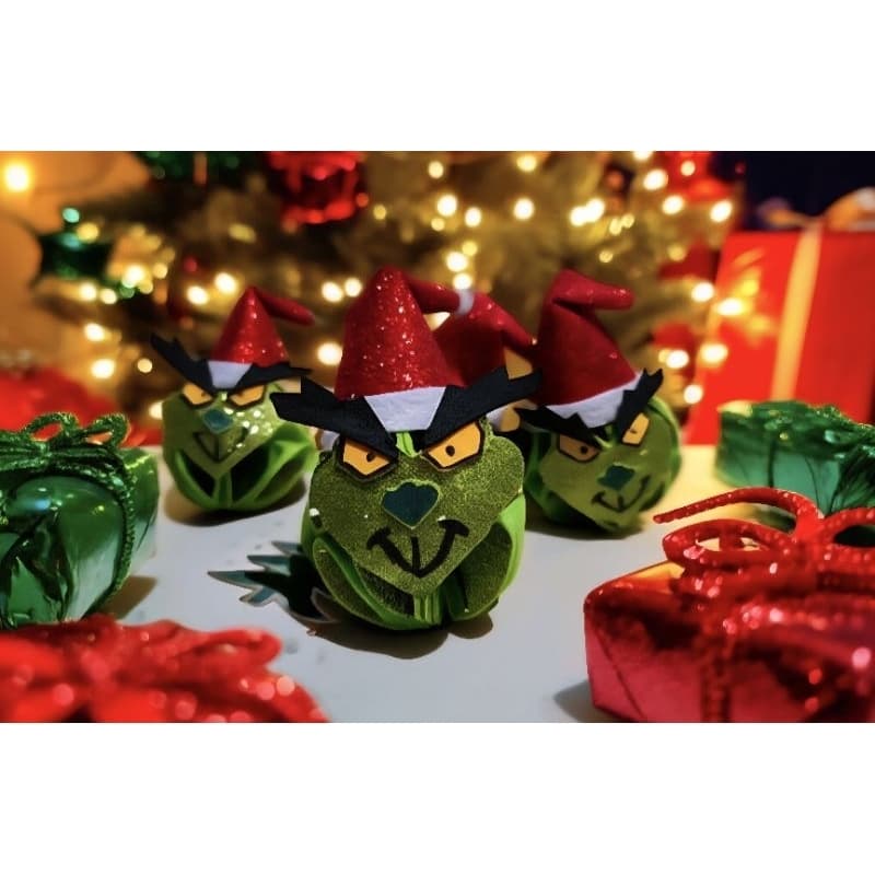 Enfeite de Natal O Grinch 12 Unidades