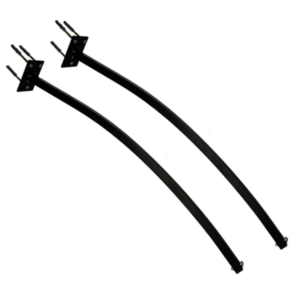 Suporte Braço Para Refletor Led Comum Curvado Fachada 60cm / 100cm