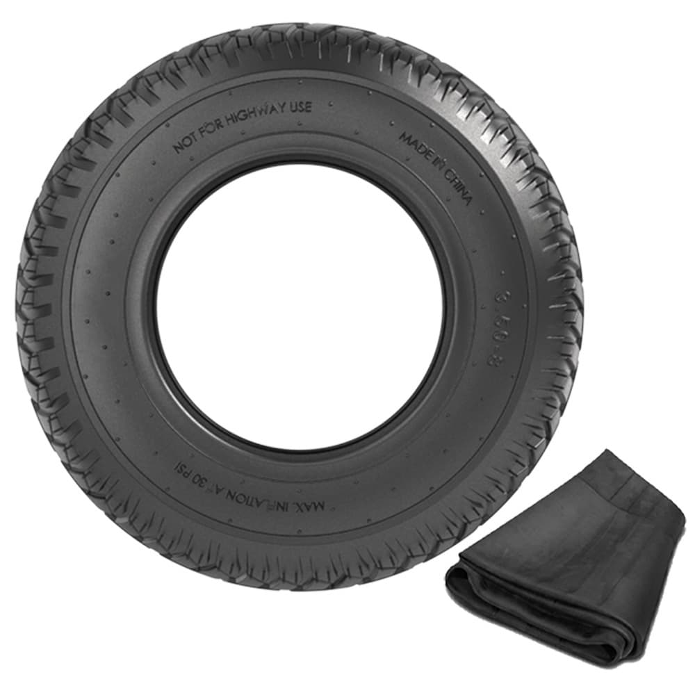 Kit Completo Pneu 3.50-8 com Câmara Carrinho de Mão Reforçado