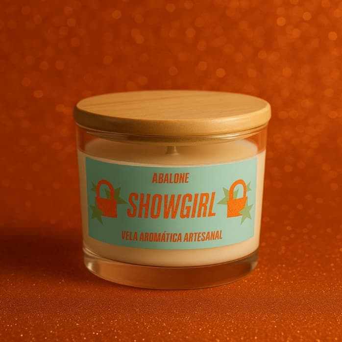 Vela Aromática SHOWGIRL - The Life of a Showgirl - Taylor Swift - Vela Aromática Artesanal
