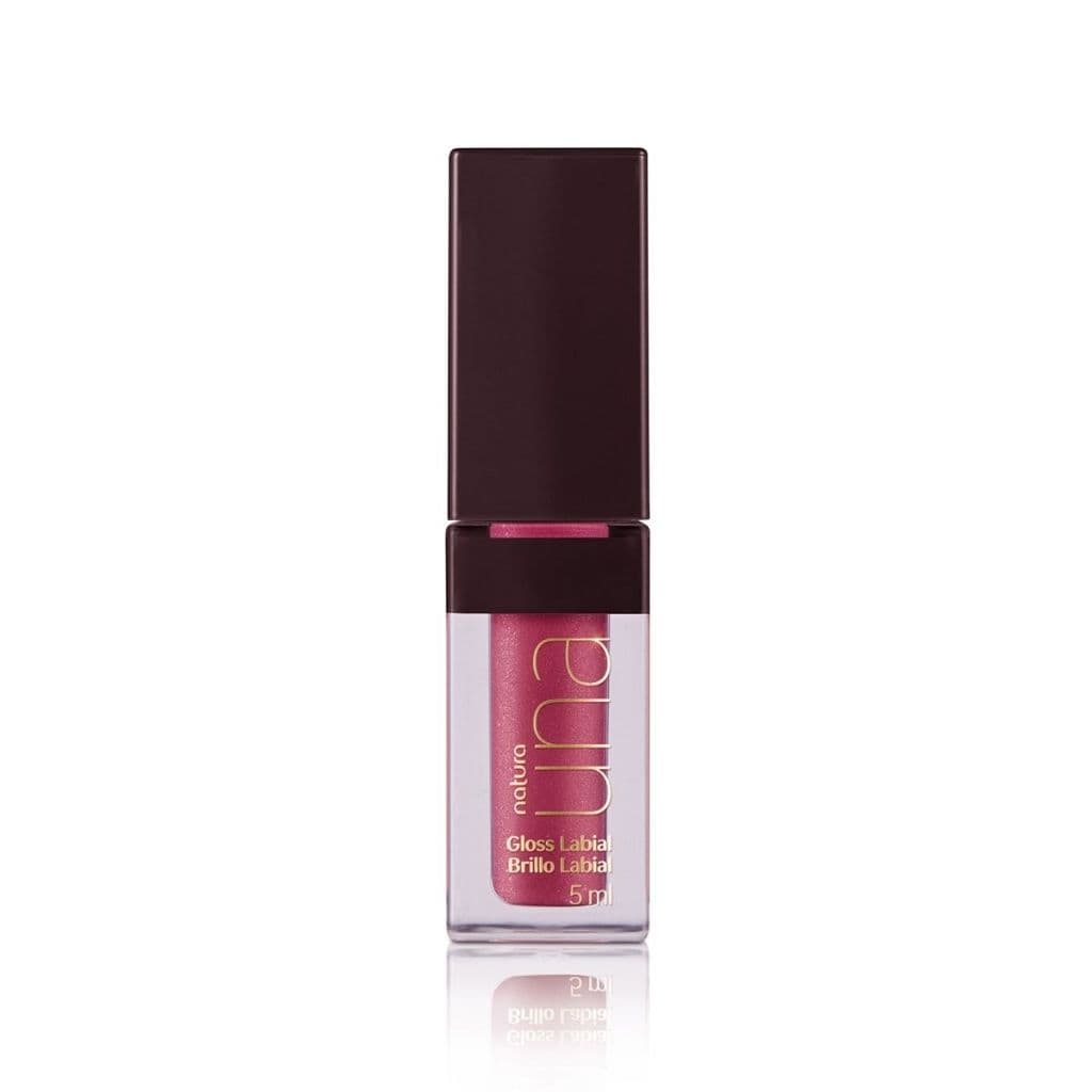 Gloss labial hidratação ativa Natura Una - 5 ml