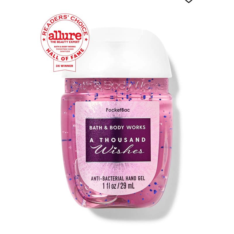 Bath Body Works Álcool em Gel A Thousand Wishes 29ml PocketBac Original