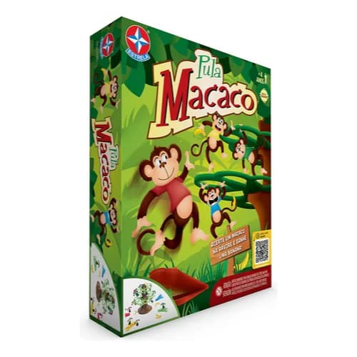 Jogo Pula Macaco Entretenimento E Diversão Estrela Português