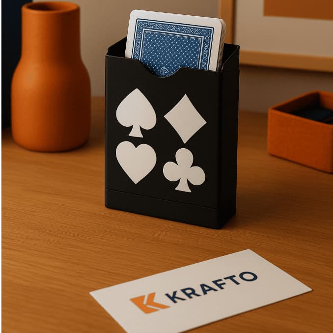 Estojo 3D para Baralho – NaipeBox Premium em Alto Relevo Exclusivo