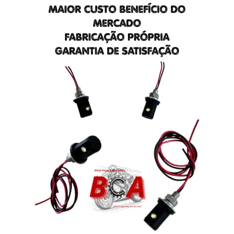 Luz De Placa Led Parafuso Luz De Placa Para Moto Motocicleta