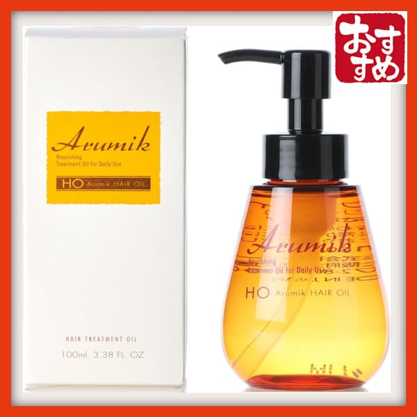[Diretamente do Japão] Óleo Capilar ABL Almic 100ml Hidrata e dá brilho ao cabelo, repara o danificado e deixa-o fácil de pentear até às pontas.