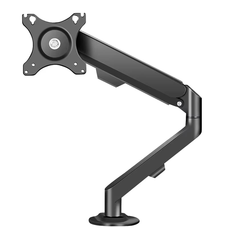 Suporte Monitor Braço Articulado Ajustável Mesa Pc Tv 17 a 27" com pistão a gás-U1