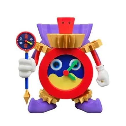 Mago do Tempo do anime Yu-Gi-Oh!, boneco 3d