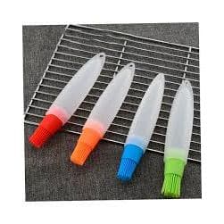 01 Pincel Silicone Culinario Com Deposito 19x4cm 60ml 230°c